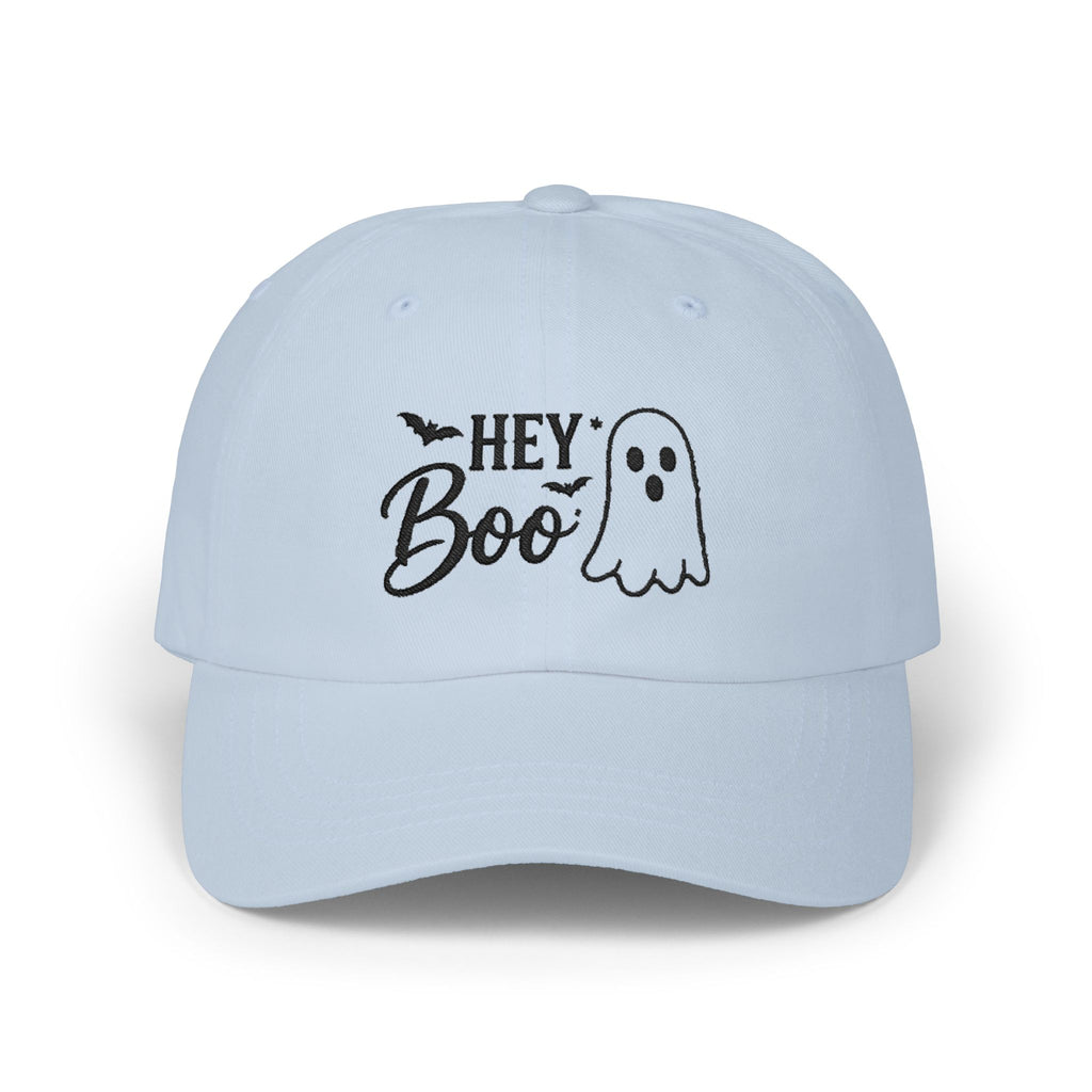 Hey Boo Ghost Halloween Cap