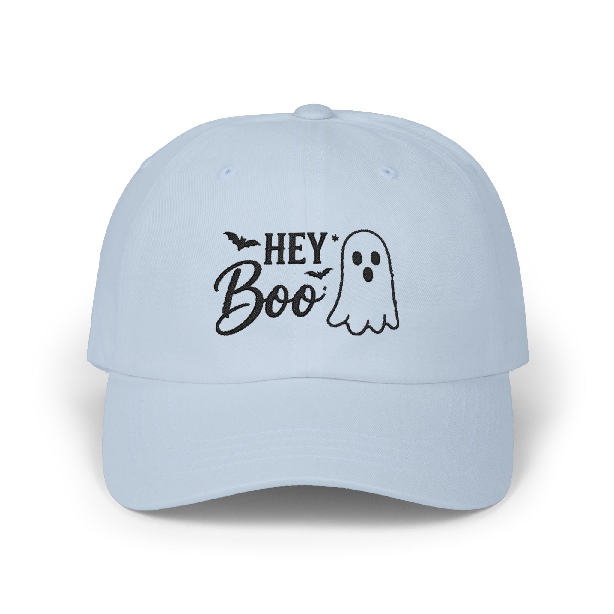 Hey Boo Ghost Halloween Cap