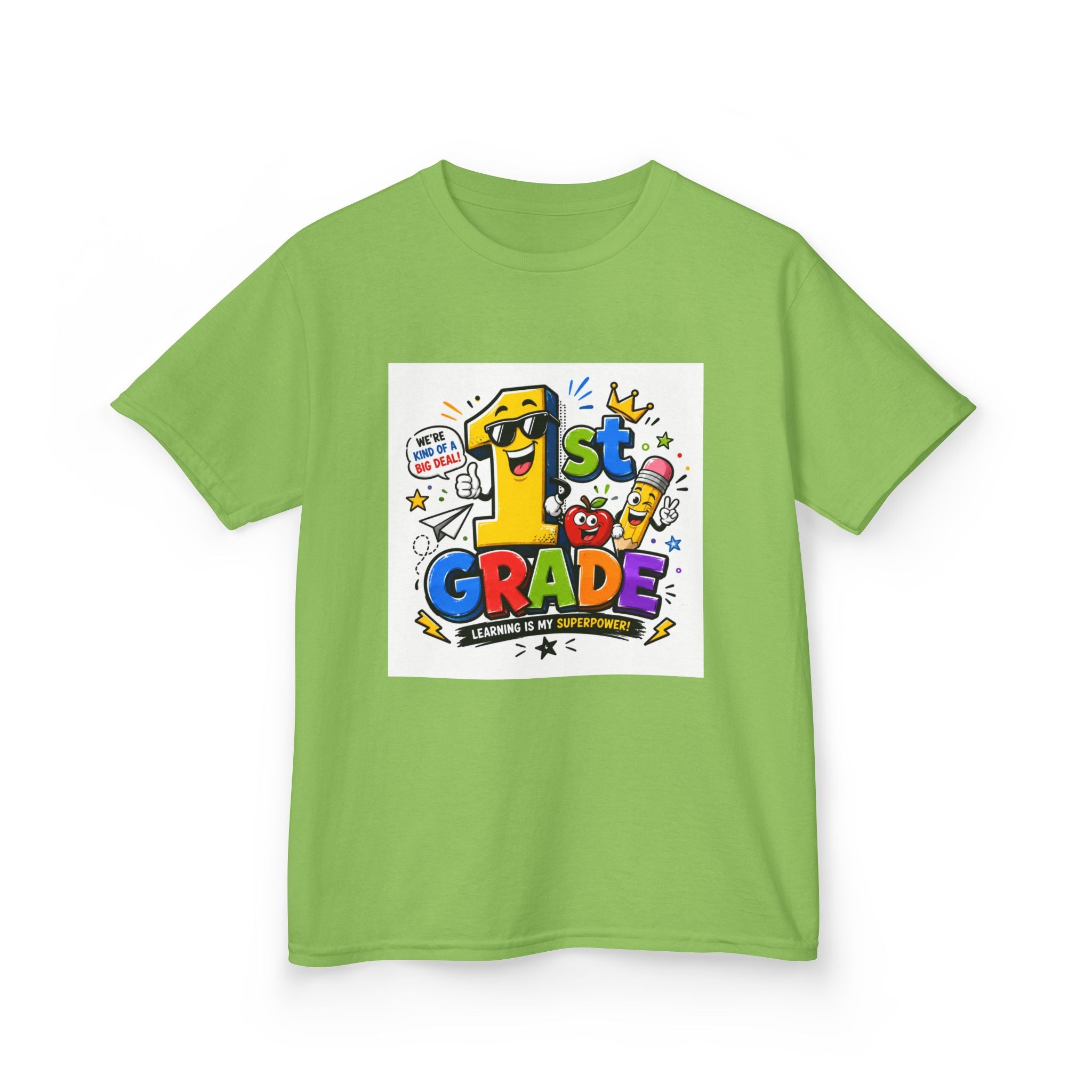 1st Grade Kids Back-to-School Tee