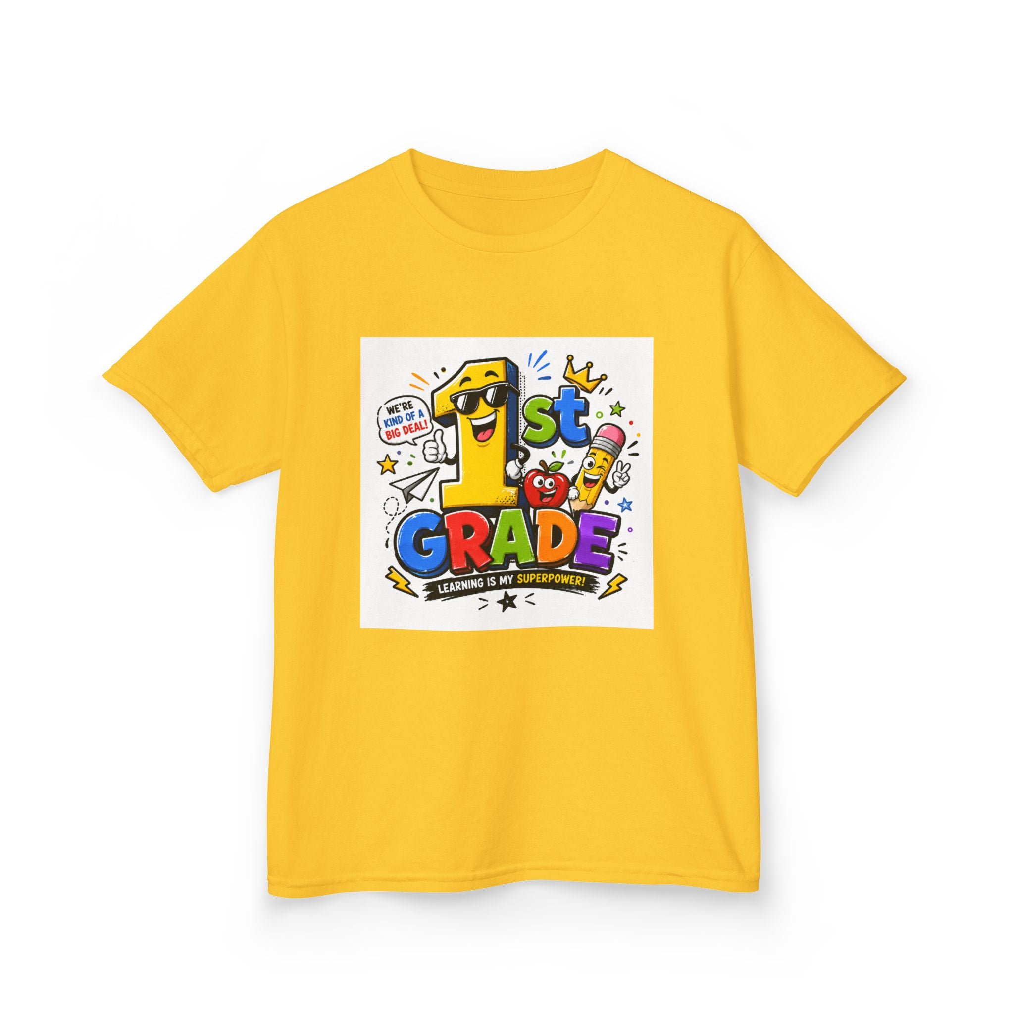 1st Grade Kids Back-to-School Tee