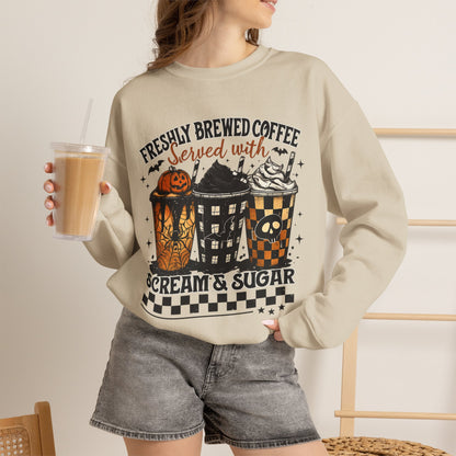 Halloween Coffee Sweatshirt