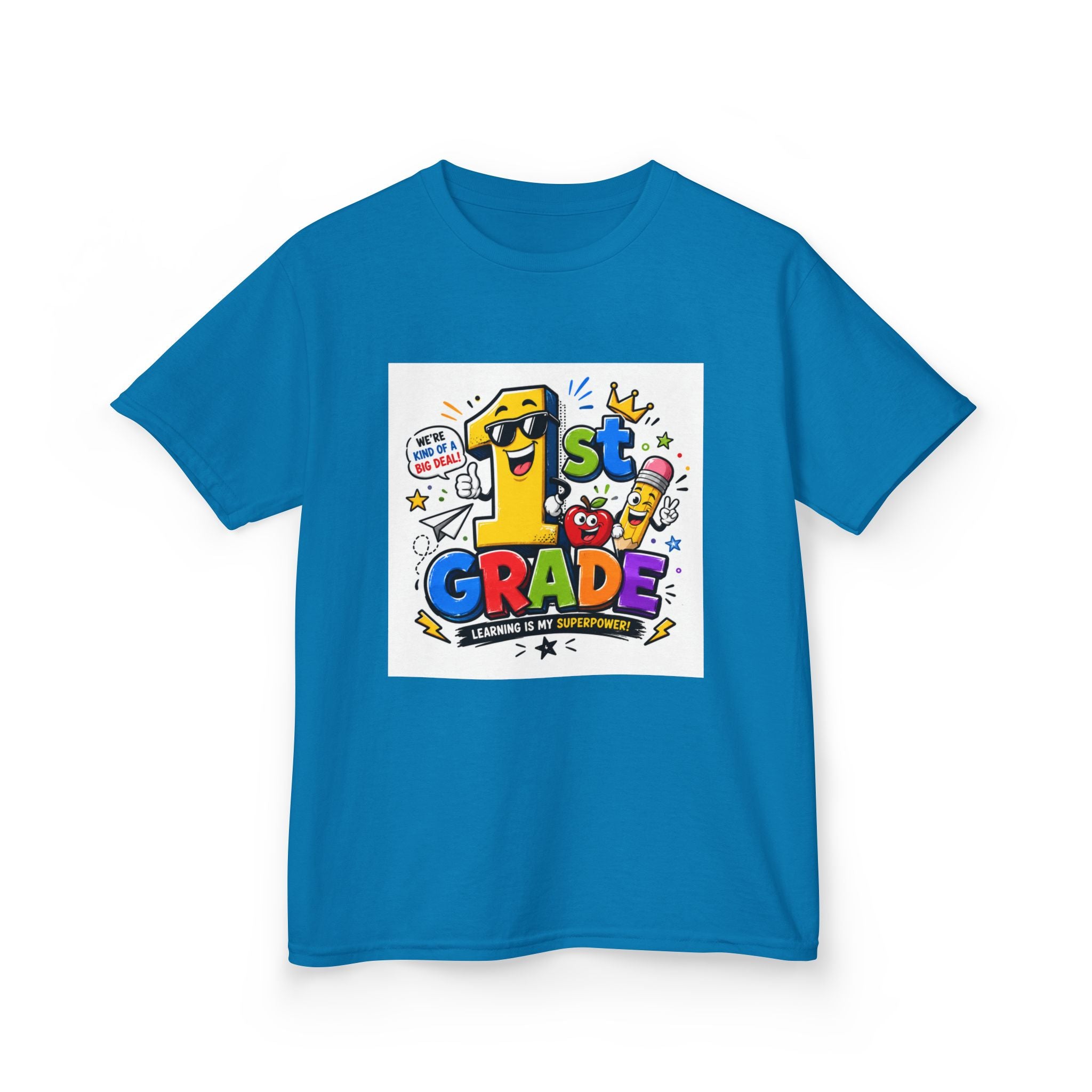 1st Grade Kids Back-to-School Tee