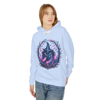 Witch Raven Hoodie — Mystical Gothic Witchcraft Pullover