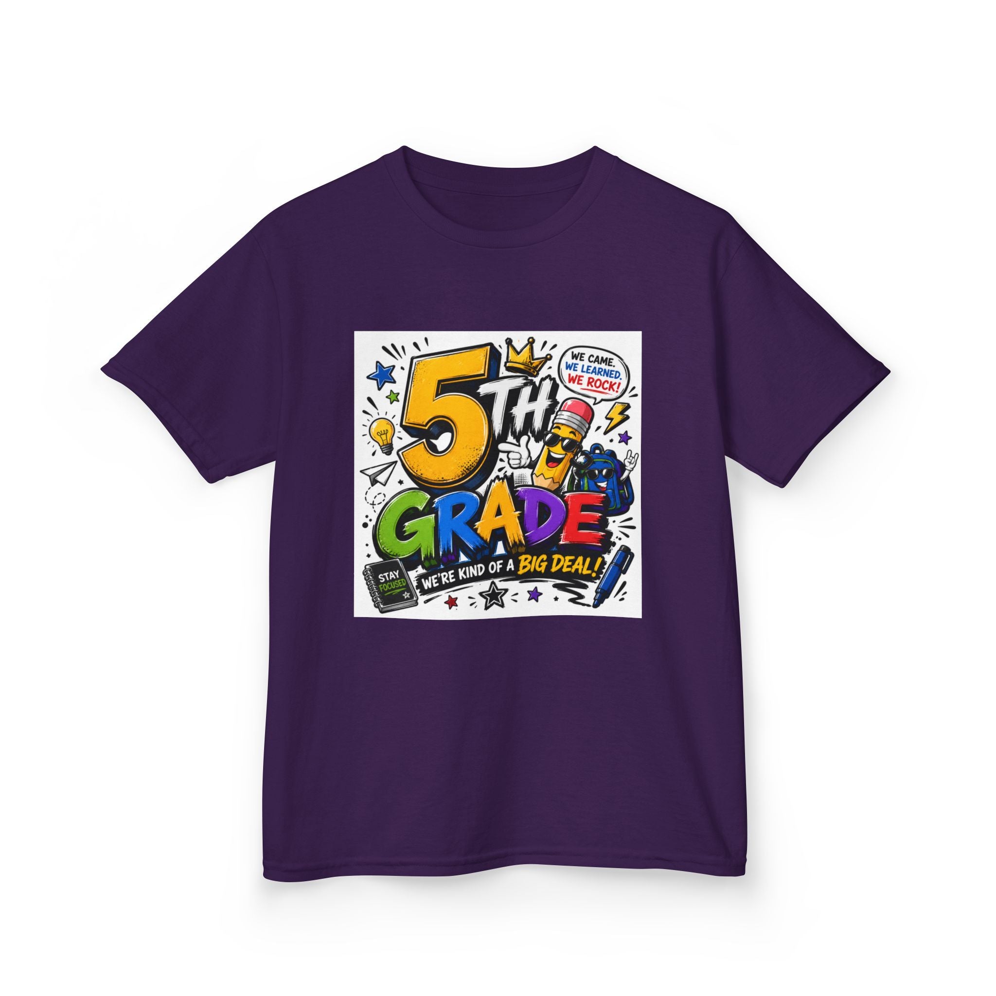 5th Grade Kids Back-to-School Celebration Tee