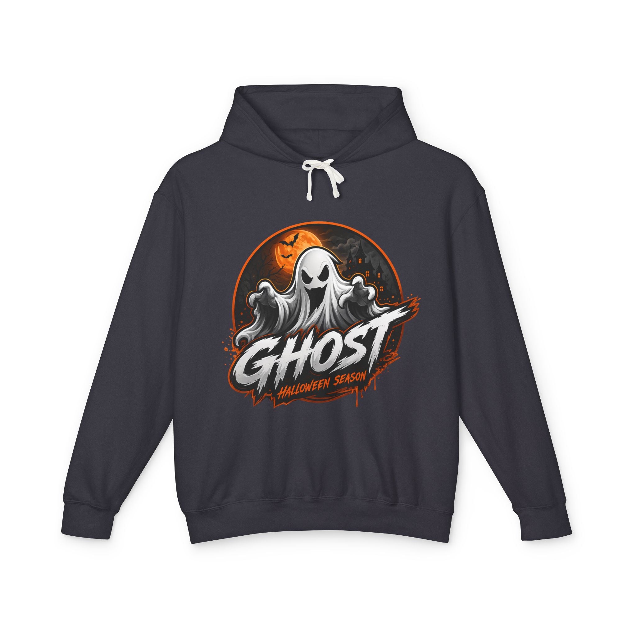 Ghost Halloween Hoodie — Spooky Haunted Season Pullover