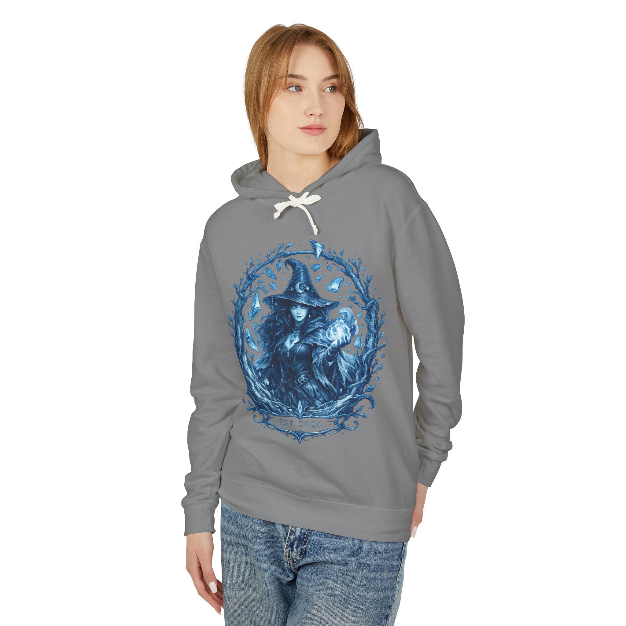 Witch Moonlight Hoodie — Mystic Witch Graphic