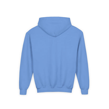Youth Hoodie — Colorful “SQUISH” Kawaii Graphic Pullover