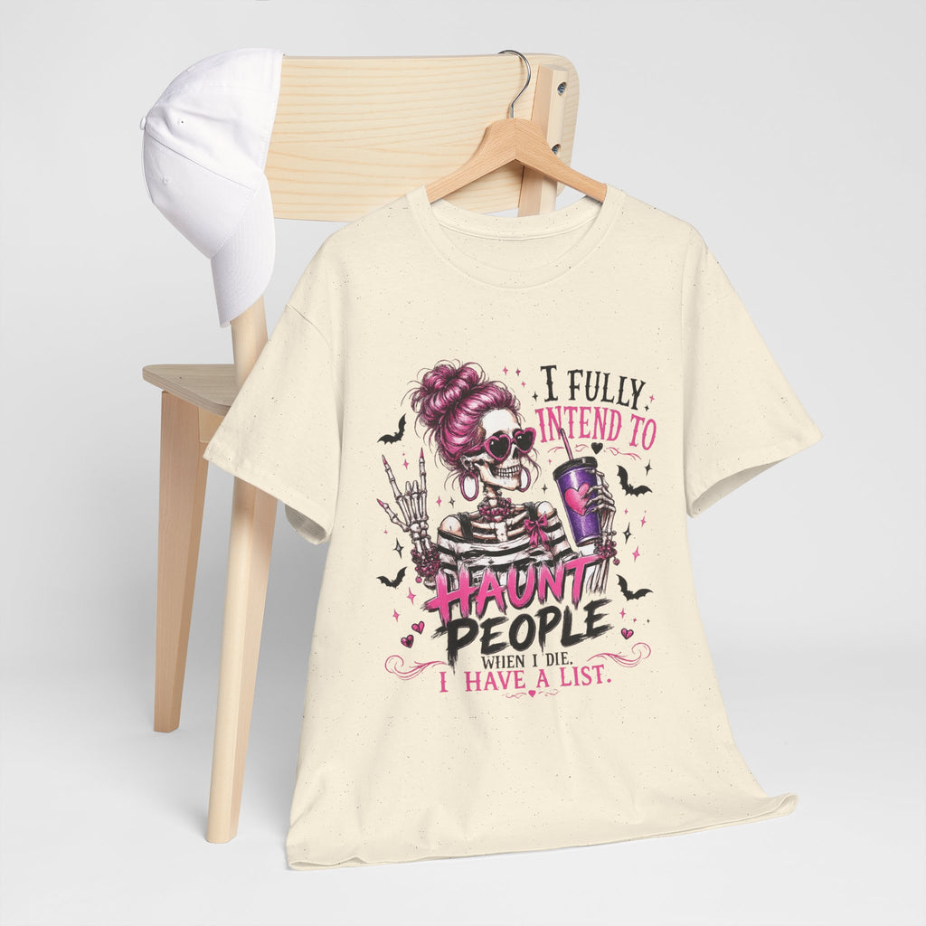 Haunted People Skull Tee