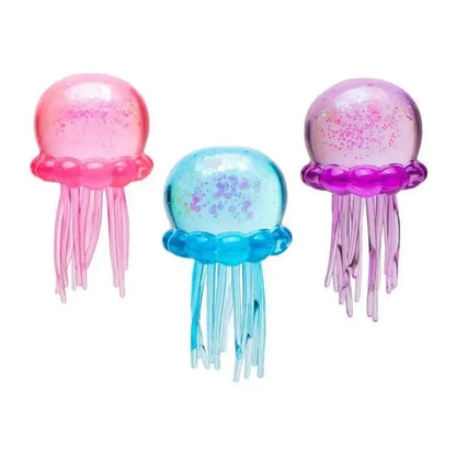 Beach Water Play Jellyfish Toy Outdoor Parent-child Interaction Item Jellyfish Stress Relief Squeeze Realistic Vent Jellyfish