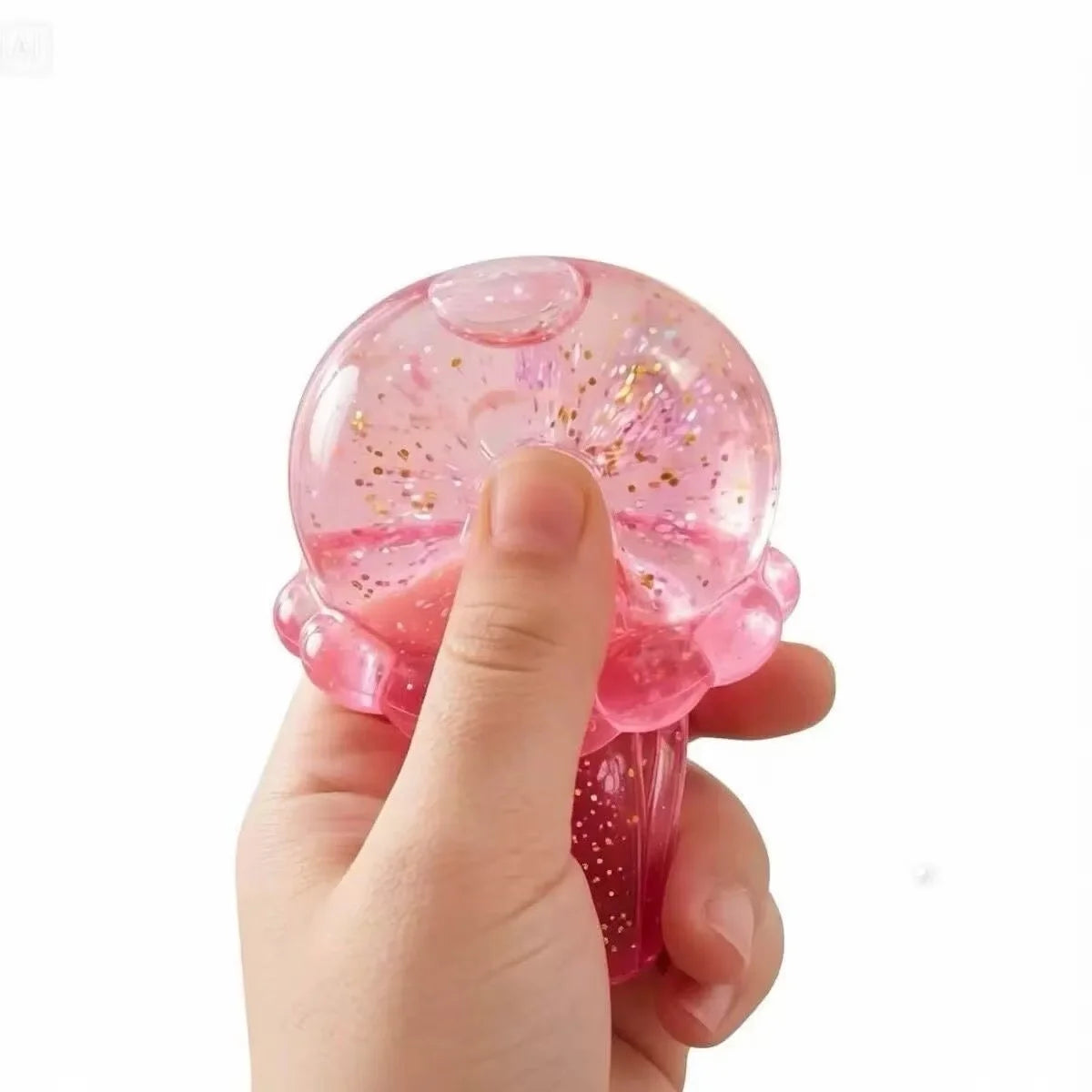Beach Water Play Jellyfish Toy Outdoor Parent-child Interaction Item Jellyfish Stress Relief Squeeze Realistic Vent Jellyfish